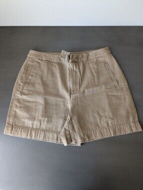 Vintage LIZ CLAIBORNE Brown Khaki Shorts Size 12